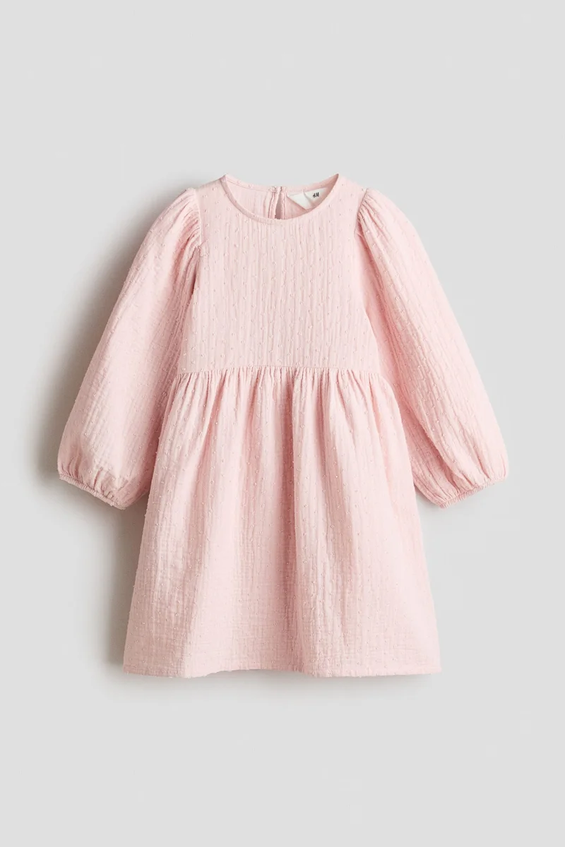 H&M Cotton muslin dress